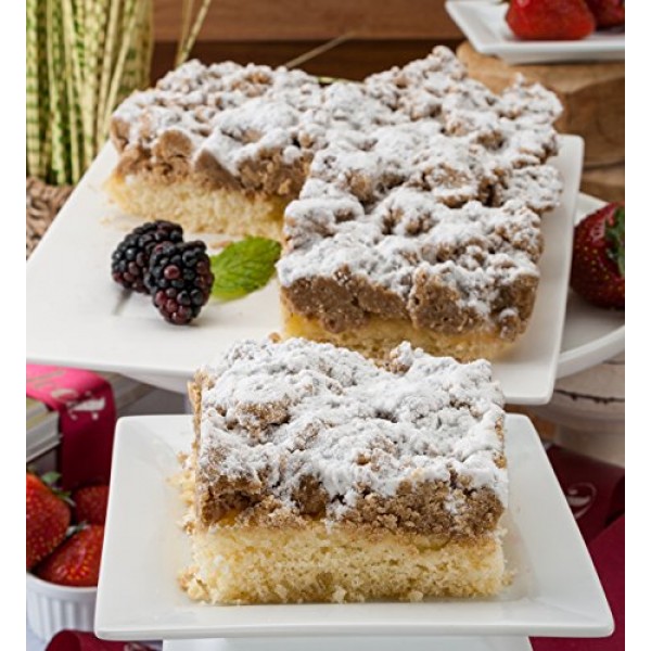 Dulcet Original Old Fashioned Crumb Cake Gourmet Gift Basket, In