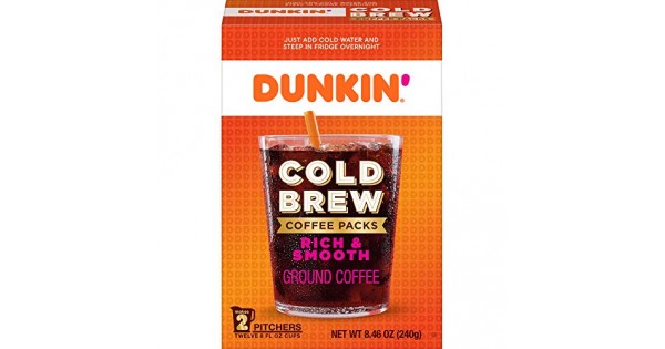 Dunkin'® Cold Brew Coffee Packs, 8.46 oz - Pick 'n Save