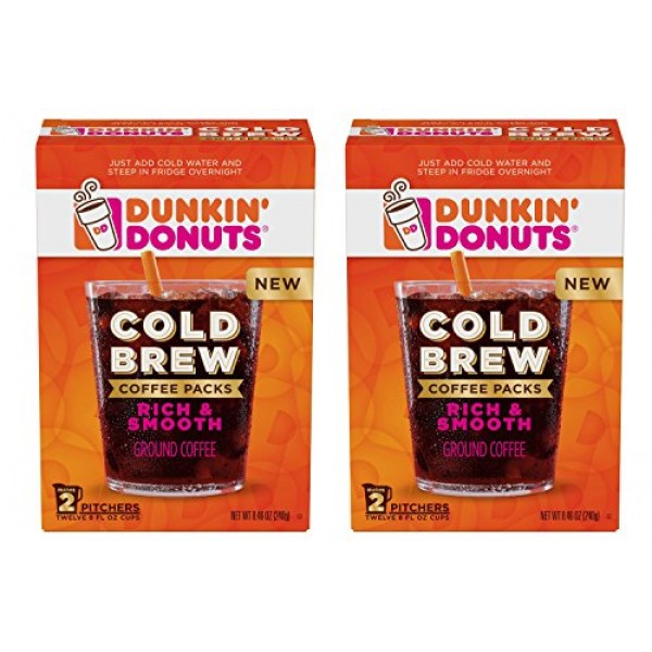 Dunkin'® Cold Brew Coffee Packs, 8.46 oz - Pick 'n Save