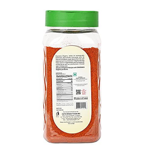 Dwaraka Organic - Chili Powder, 7oz, Organic, Non GMO