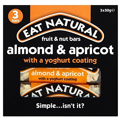 Eat Natural Yoghurt Coated Almond &Amp; Apricot Bars 3X50G - Pack