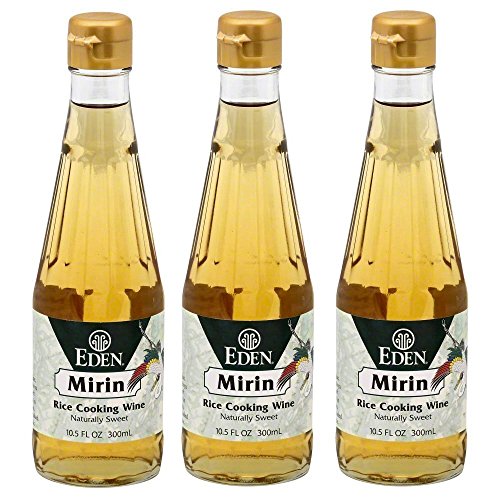 Eden Mirin Rice Cooking Wine 10.1 Ounce - Pack 3