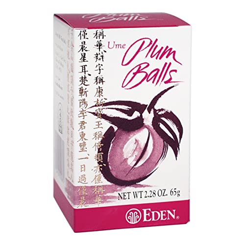 Eden Plum Balls, 2.28-Ounce Box