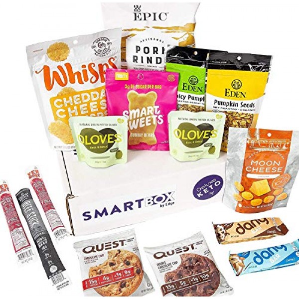 Keto Sweets Snack Box and Care Package | Low Carb and Keto Friendly Gift or Snack Set Sweet tooth-snack Box