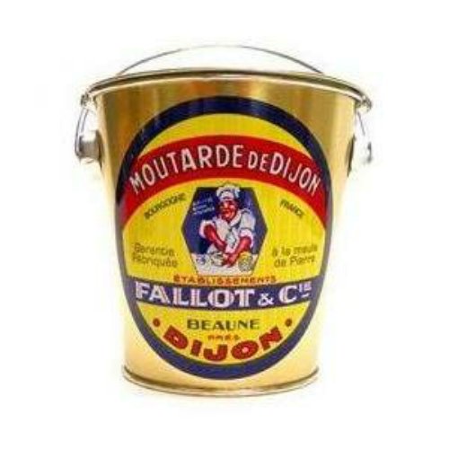 Edmond Fallot Dijon Mustard 15.8Oz Jar Inside Tin Pail