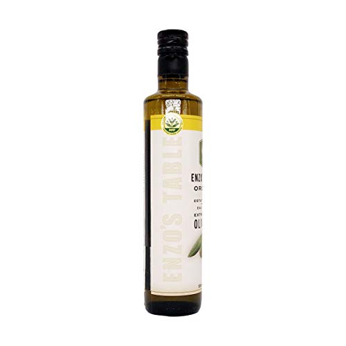 Enzos Table Organic Extra Virgin Olive Oil, 16.9 Fl Oz