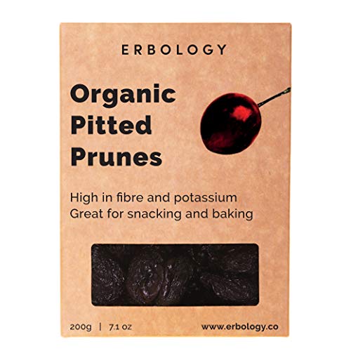 Organic Pitted Prunes 7.1 Oz - Non-Sulphured - Premium Single Va