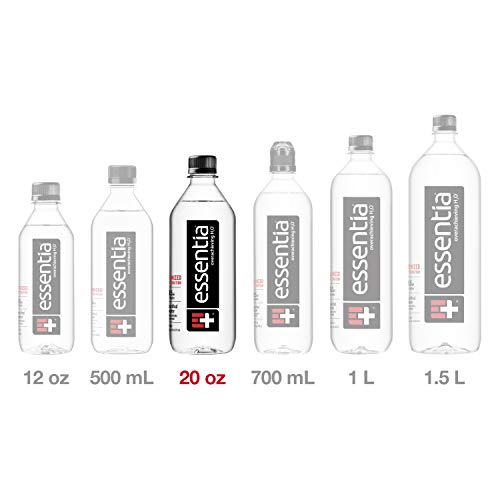 Essentia Water; 20-Oz. Bottles; Case Of 24; Ionized Alkaline Bot