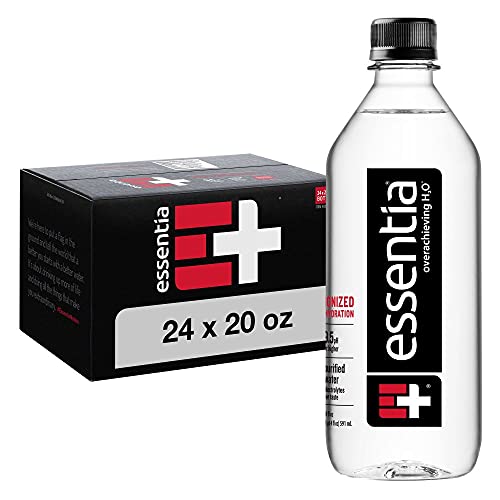 Essentia Water; 20-Oz. Bottles; Case Of 24; Ionized Alkaline Bot