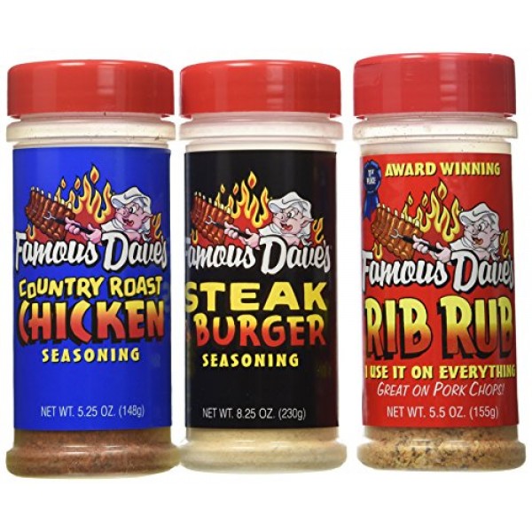 Famous Daves Country Roast Chicken Seasoning, 5.25 Ounce -- 6 per case