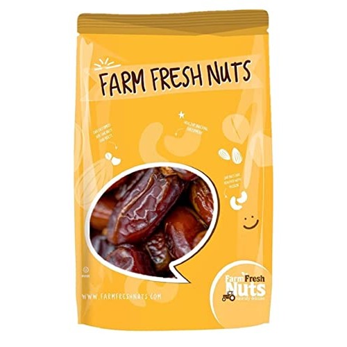 Dried Pitted Dates 2.5 Lbs. - Best for healthy Snacking & cand...