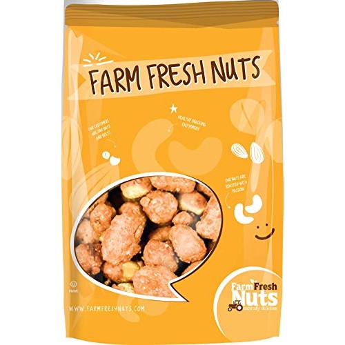 Farm Fresh Nuts Toffee Peanuts - Fresh Coated Candied Peanuts, S