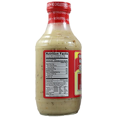 Farmer Boy Greek Lite Salad Dressing 16 Oz With Exclusive Recipe