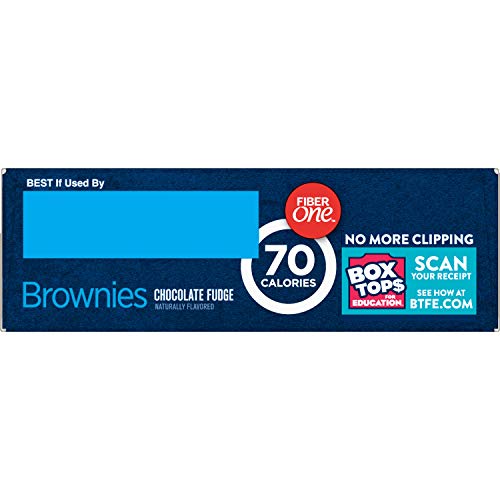 Fiber One Brownie Chocolate Fudge, 0.89Oz 6 Count, 5.32Oz