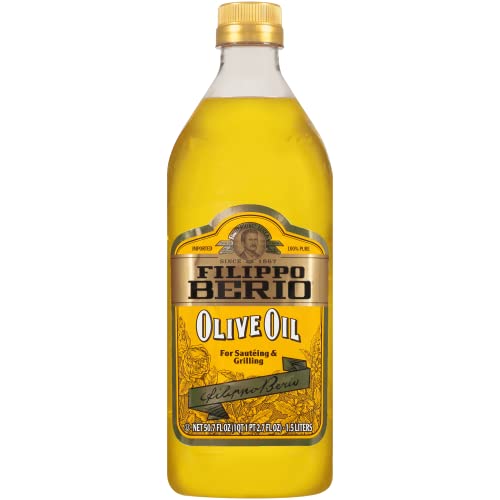 Filippo Berio Pure Olive Oil, 50.7 Ounce Recycled Rpet Bottle P