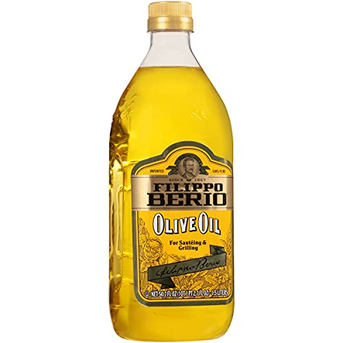 Filippo Berio Pure Olive Oil, 50.7 Ounce Recycled Rpet Bottle P