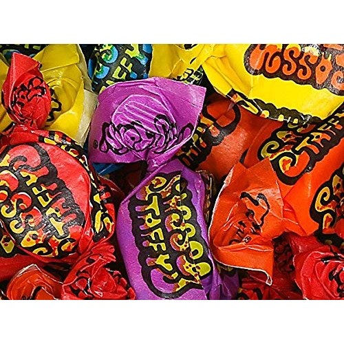 Taffy Town Assorted Gourmet Sassy Salt Water Taffy, 5 Lb Bag Sour