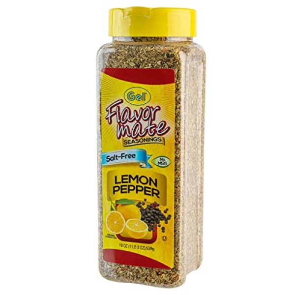 Flavor Mate No MSG Salt Free Seasoning - 16 oz - Club Size (Original)