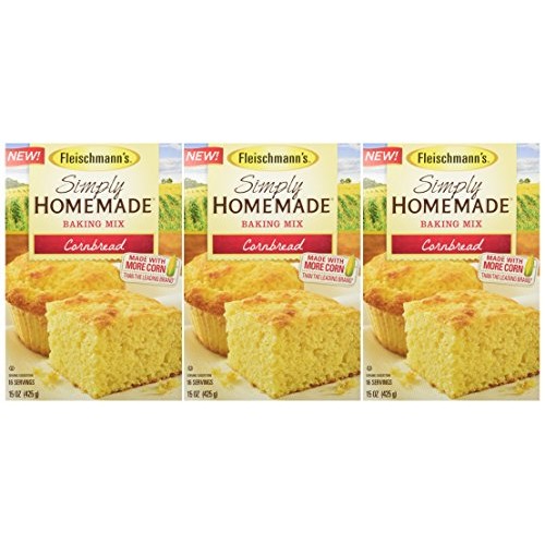 Fleischmanns, Simply Homemade Cornbread Mix, 15 Ounce Box Pack