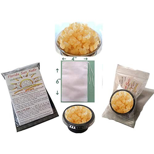 Live, Water Kefir Grains And Detailed Instruction Manual .Pdf