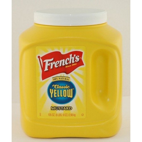 Frenchs 105 Oz Classic Yellow Mustard 4/Case