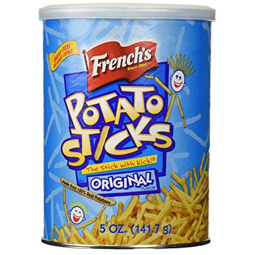 Frenchs, Potato Sticks, Original, 5oz Canister Pack of 3