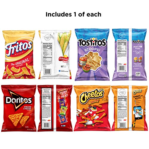 Frito-Lay Doritos, Cheetos, Tostitos, Fritos Variety Pack, Big B