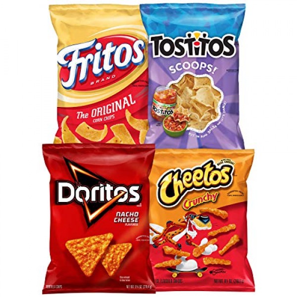 Chips & Crisps : Frito-Lay Doritos, Cheetos, Tostitos,