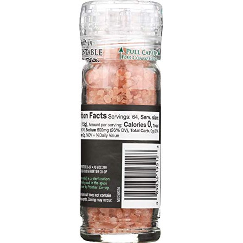 FRONTIER Pink Himilayan Salt Grinder, 3.38 OZ