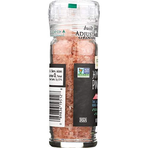 FRONTIER Pink Himilayan Salt Grinder, 3.38 OZ