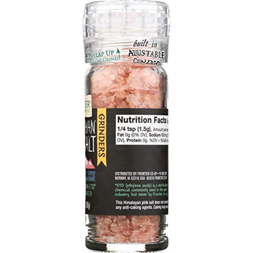 FRONTIER Pink Himilayan Salt Grinder, 3.38 OZ