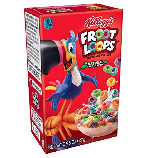 Kellogg’s Froot Loops, Breakfast Cereal, Original, Good ...