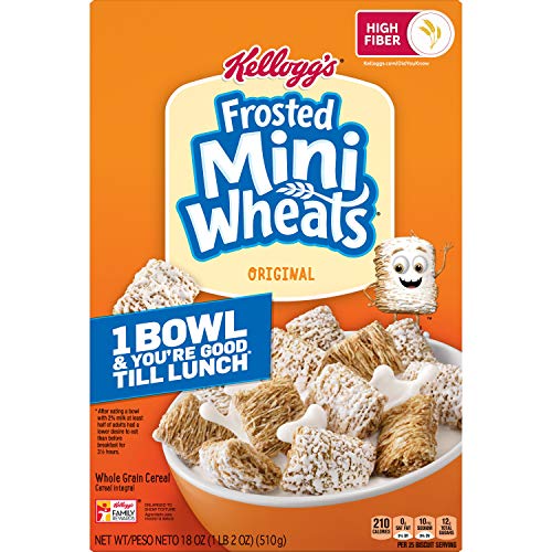 Kelloggs Frosted Mini-Wheats, Breakfast Cereal, Original, Good