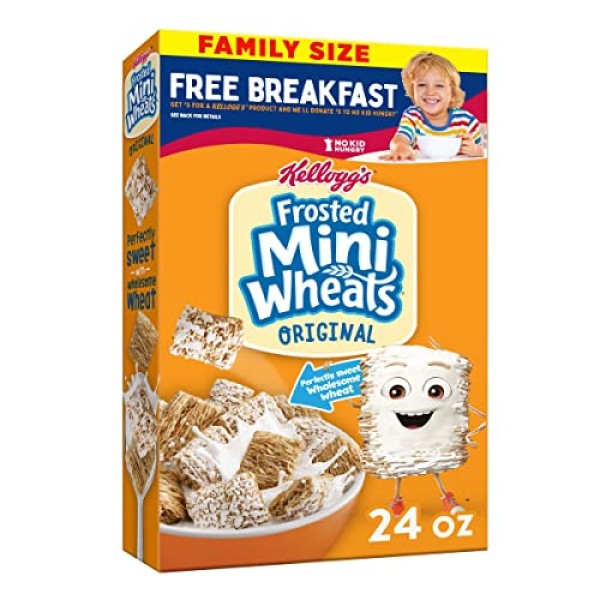 Kellogg's Frosted Mini-Wheats Original Cold Breakfast Cereal