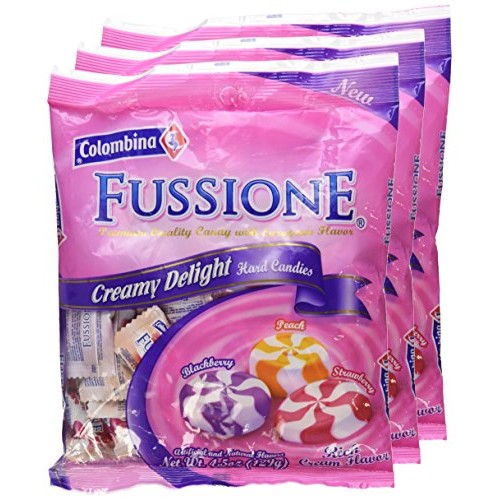 Colombina Fussione Creamy Delight Hard Candy Rich Cream Flavors