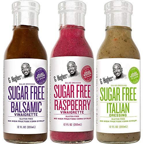 G Hughes 3/12 Fl Oz Sugar Free Mix Dressing Ital-Bals-Rasp 3