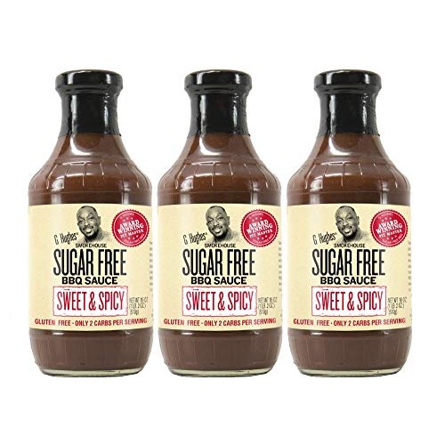 G Hughes Sugar Free Sweet &Amp; Spicy Bbq Sauce 18 Oz 3 Pack