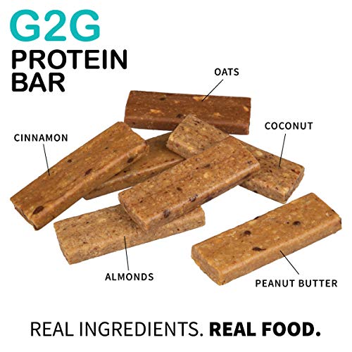 G2G Protein Bar, Almond Coconut Protein Bar, 8 Count Box