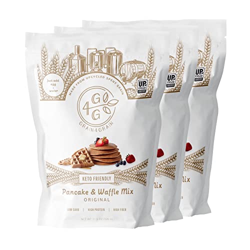 Keto Pancake & Waffle Mix by G4G Grain4Grain | High Protein, Low...