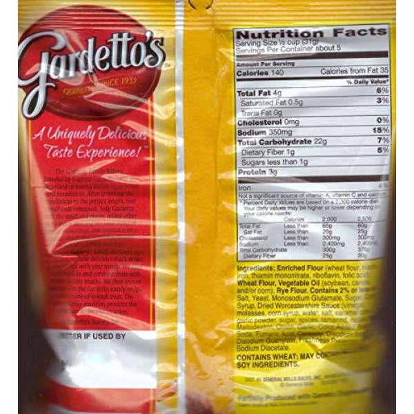 Gardetto's Rye Chips Garlic