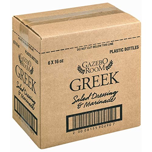 Gazebo Room Greek Salad Dressing 16 Oz 6 Pack