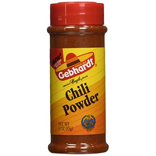 Gebhardt Chili Powder, 3 Ounce Pack of 3