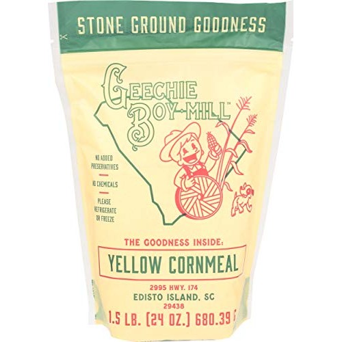 Geechie Boy Mill Yellow Cornmeal, 24 Ounce Bag