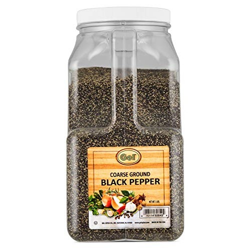 Gel Spice Coarse Ground Black Pepper 18-24 Mesh - Food Service S