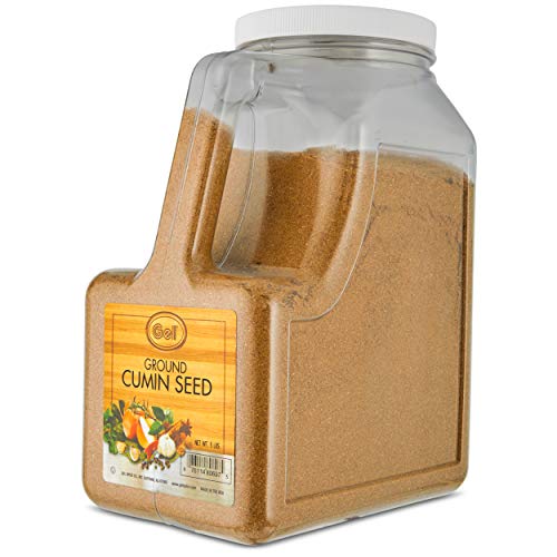 Gel Spice Ground Cumin Seed | Food Service Size | 5 Lbs