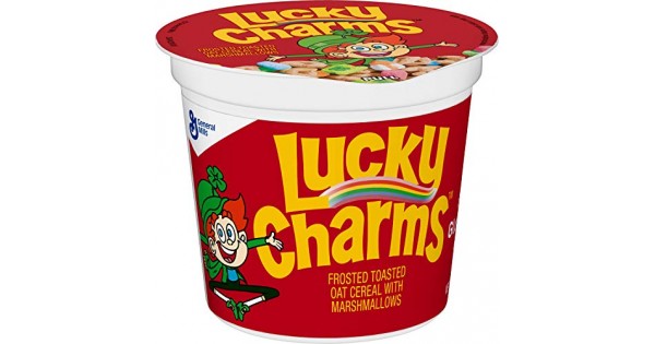 General Mills Lucky Charms Cereal Cup