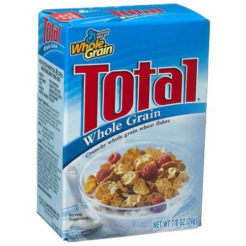 General Mills Total Cereal, 0.88-Ounce Single Packs Pack Of 70