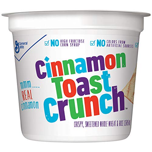 General Mills Cinnamon Toast Crunch Cereal, 2-Ounce Cups Pack O