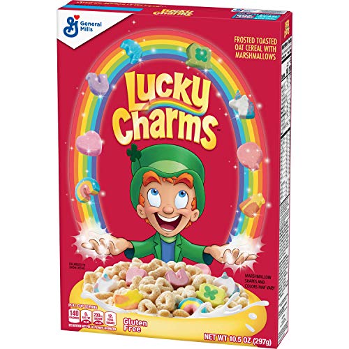 Lucky Charms, Gluten Free Breakfast Cereal, 10.5 Oz