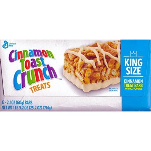 Cinnamon Toast Crunch - Kids Favorite Treat -2.1Oz. -12 King Siz